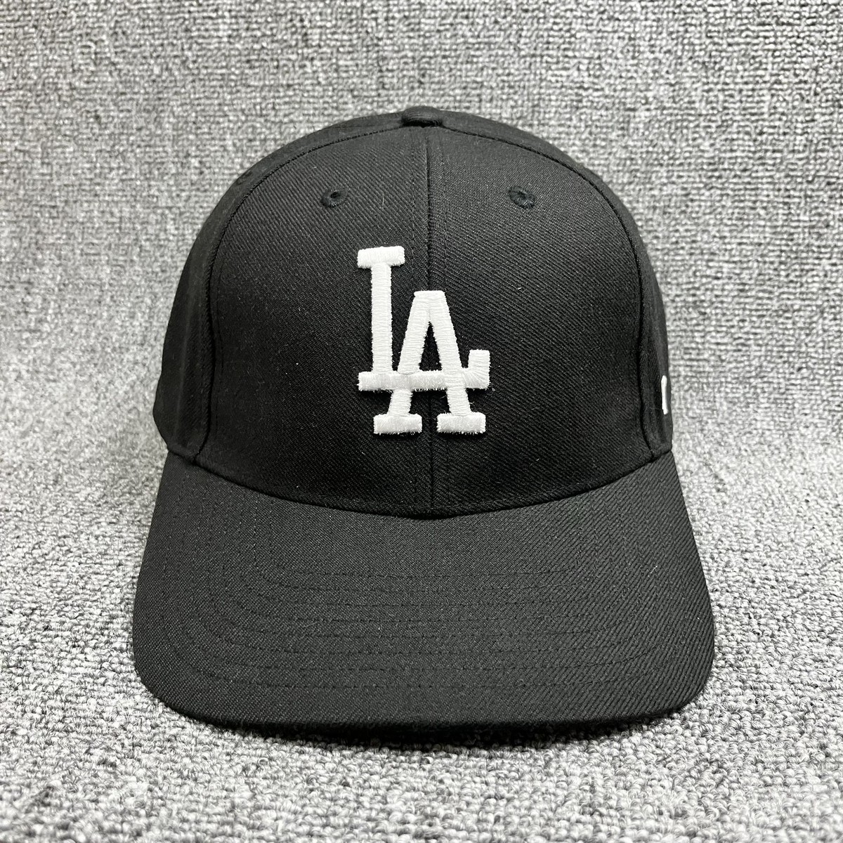 New '47 Brand Los Angeles Dodgers MVP Black Adjustable Baseball Cap Hat OSFA