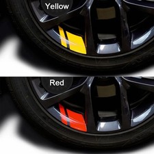 Reflective Stickers for Car Wheels Safety Warning Decals for Vehicles