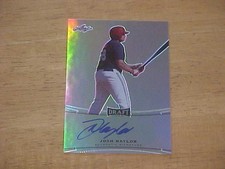 Josh Naylor 2015 Leaf Metal Draft Rookie Prizm ON CARD AUTO  Seattle Mariners