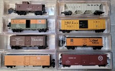 N Scale Freight Car Lot 8 Micro-Trains Atlas Athearn InterMountain C NW ATSF