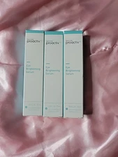 Three Proactiv Eye Brightening Serum 0.5 oz Vitamins C & E Non-Comedogenic New