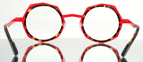 ANNE ET VALENTIN Flamingo 21B19 Tortoise Red Womens Eyeglasses 46-24-145 B:42 - Picture 9 of 15