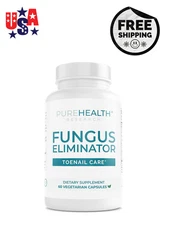 PureHealth Research Fungus Eliminator - Toenail Care, Oregano, Garlic, Wormwood