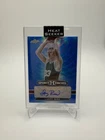 Larry Bird Leaf Sports Heroes Blue Auto 2018 9/10