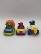 TYCO  1997 Die-cast Sesame Street Lot of 3 - ...