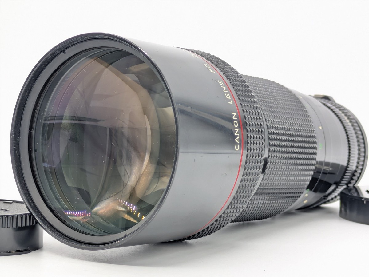 Video*[Near MINT*] Canon New FD NFD 300mm f/4 L MF Telephoto Lens