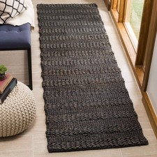 Natural Fiber Collection Accent Rug - 2'3" x 4', , Handmade Jute, Braided Wov...