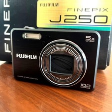 Fujifilm FINEPIX J250 Compact Digital Camera Tested Working Seller Japan