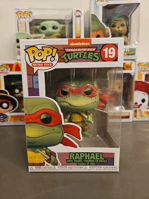 TMNT Raphael Teenage Mutant Ninja Turtles POP! Retro Toys #19 Figur Funko
