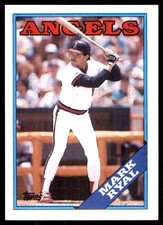 Mark Ryal 1988 Topps #243 California Angels MLB READ FREE SHIPPING AutographDen