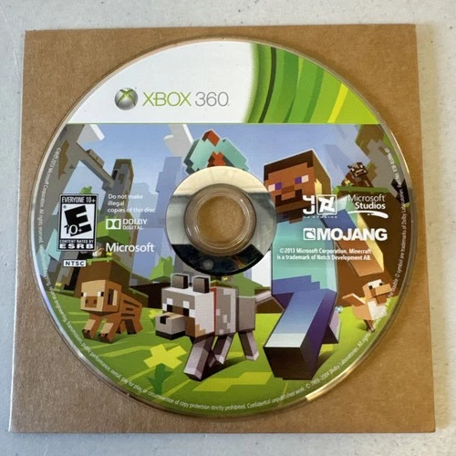 Minecraft - Xbox 360 Edition (Microsoft Xbox 360) Disc Only