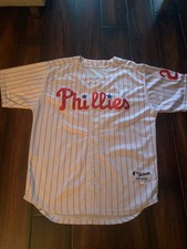MLB Philadelphia Phillies Chase Utley Baseball Jersey By Majestic 2XL
