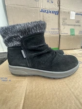 Baretraps Women's Shoes Baretraps Adalyn Black Suede Boots Size 6.5