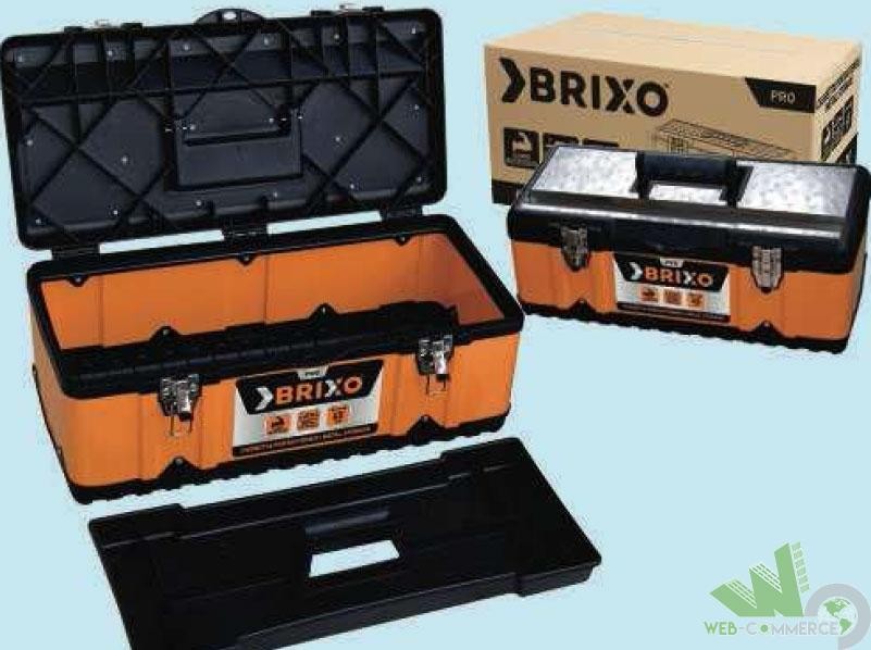 Cassetta Brixo in Acciaio 55cm per Utensili - Edizione con Vaschetta