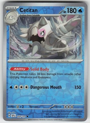 PO-03 Reverse Holo Cetitan 054/191 Common SV08: Surging Sparks
