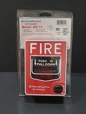 Honeywell Fire-Lite Alarm BG-12 Conventional/Manual Pull Station New