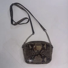 Michael Kors Snakeskin Handbag/Cross body Purse Good Condition.