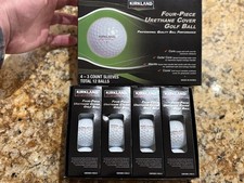 Kirkland Signature 4-piece Urethane Cover Golf Balls 1 Dozen