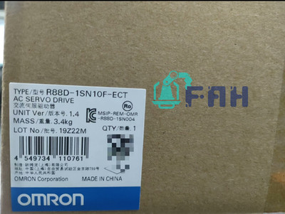 1pc Omron R88D-1SN10F-ECT new servo drive Fast delivery DHL