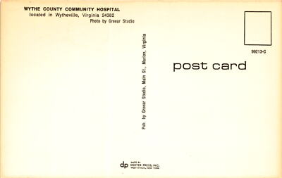 Wythe County Community Hospital, Wytheville, Virginia, Greear