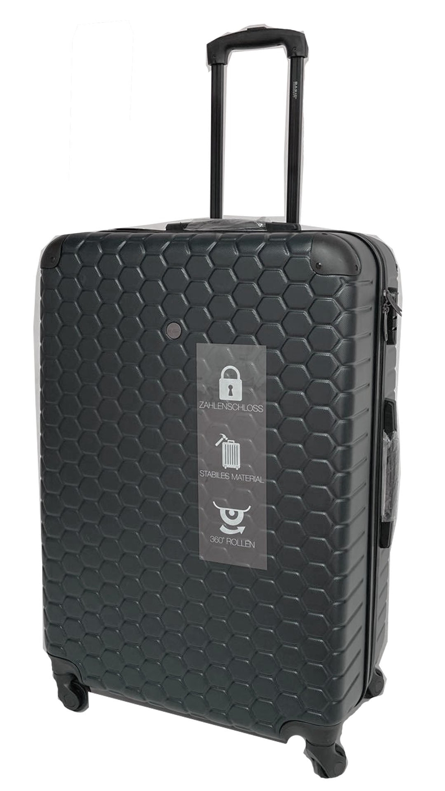 XL Large Medium & Cabin 4 Wheel Suitcase Lightweight Hard Hand Luggage