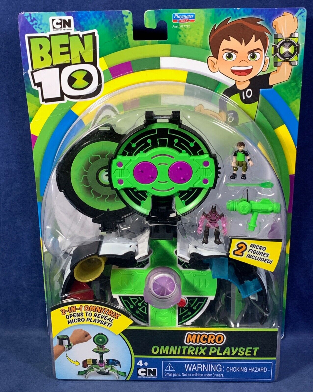  Ben 10 Inside The Omnitrix Micro World Playset : Toys & Games