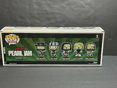 FUNKO POP! Rocks Zombie Pearl Jam GITD 5-Pack Exclusive Ten FUNKO POP! Rocks Zombie Pearl Jam GITD 5-Pack Exclusive Ten