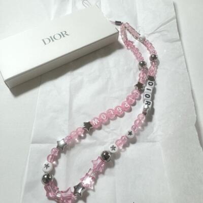 Christian Dior 2025 Novelty Charm Key chain Phone strap / With