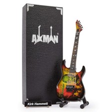 Kirk Hammett Mummy Guitar Miniature Replica | Handmade Music Gifts