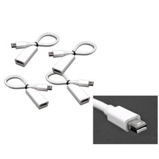 4PCS MINI DISPLAYPORT MALE TO HDMI FEMALE ADAPTERS HDTV MACBOOK AIR PRO MAC IMAC