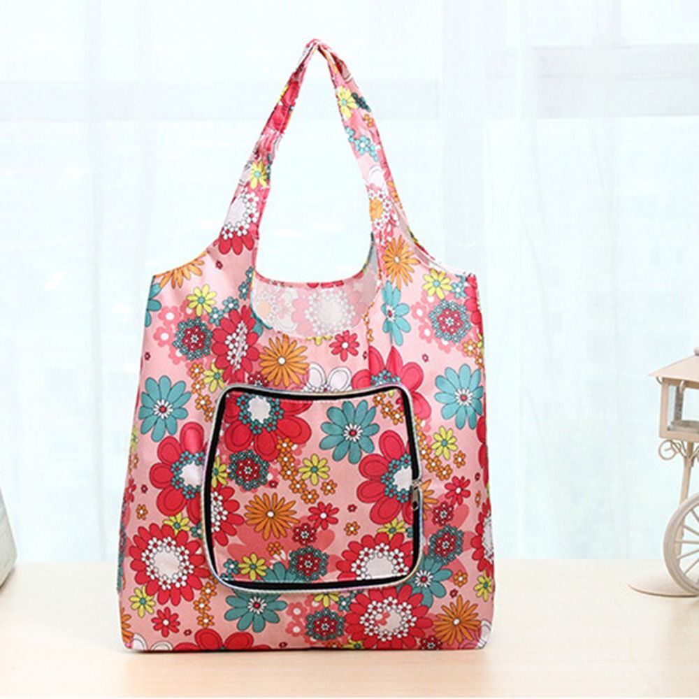 Reusable Travel Grocery Bags Random Color Supermarket Bag Grocery Tote