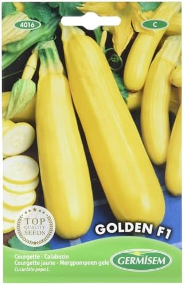 Golden F1 Semi di Zucchine Giallo 2 g
