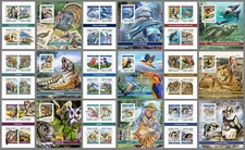 Animals fauna Sierra Leone collection 18 s/s Michel CV 242 €, Scott MNH #CNA333