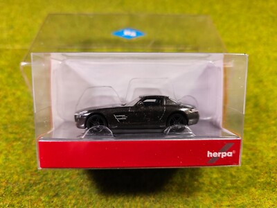 Herpa H0 430784-002 MB SLS AMG Monza-Grau Metallic