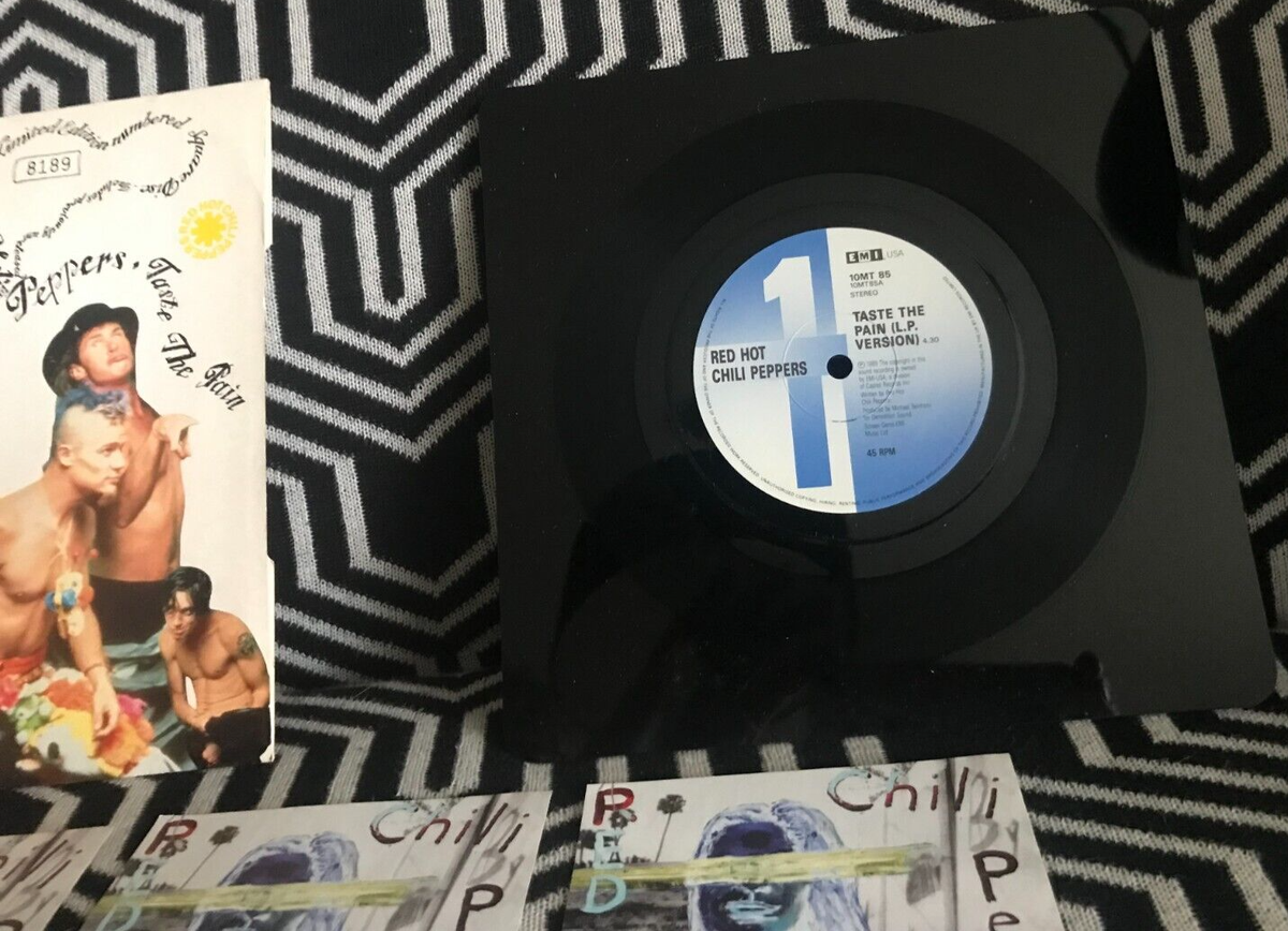 Red Hot Chili Peppers 89 numbered square 7