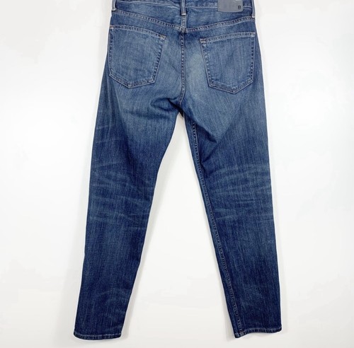 Bonobos The Blue Jean Mens 29/30 Athletic Fit Whiskering Stretch Casual Classic - Picture 6 of 12