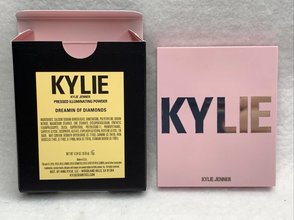 Kylie Jenner Kylight Pressed Illuminating Powder Dreamin Of Diamonds .34 oz New - Image 4 of 4