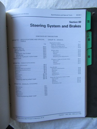 John Deere 840 940 1040 1140 Traktor Service Reparatur Technisches Handbuch TM-4353 - Bild 12 von 14