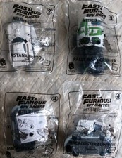 McDonald's 2020 Fast And Furious Spy Racers 2 3 4 4 NIP