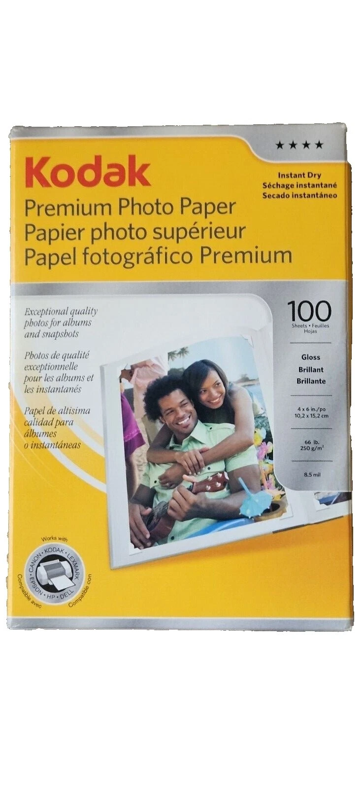 Thermal Printer Photo Paper for Dell