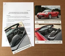 Toyota MR2 Roadster TF300 Special Edition Press Photographs + Press Release