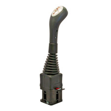 Bowdenzug Bedienhebel, ISO Kreuzhebel, Joystick mit einem Taster, Indemar