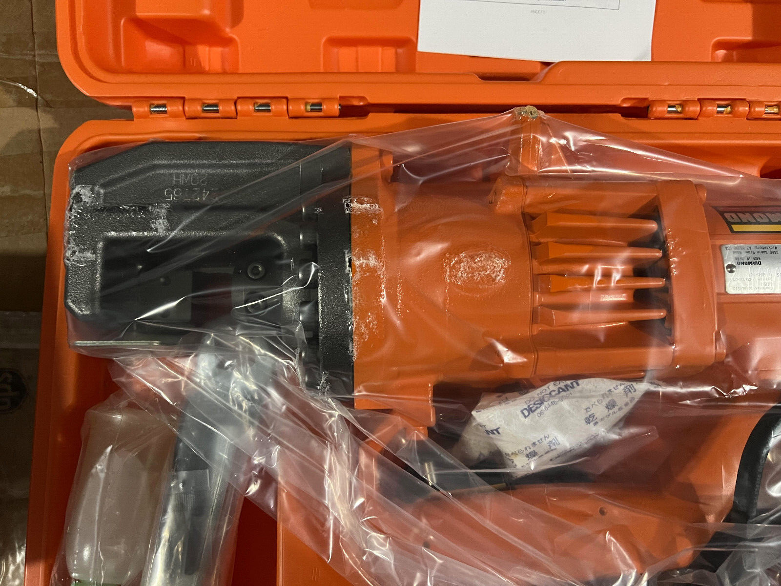 Benner-Nawman DC-20WH Heavy Duty Portable Rebar Cutter