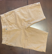 Wrangler Boys 18 Straight Utility Cargo Shorts Tan Adjustable Waist