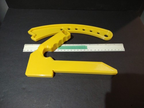 2pcs Plastic Table Saw Push Stick Practical Safety Push Block Woodworking Kits - Picture 4 of 14