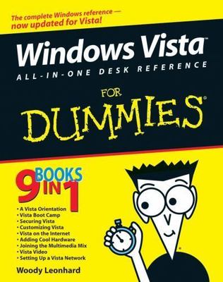 Windows Vista All-in-One Desk Reference For Dummies - Leonhard, Woody - Good...