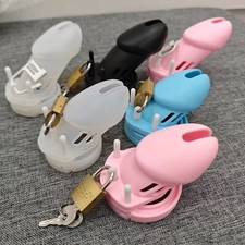 Silikon Peniskäfig Keuschheitsgürtel Für Männer Keuschheitskäfig Chastity Cage