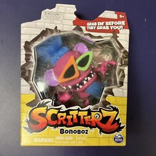 Scritterz Bonoboz Interactive Collectible Jungle Creature Toy w/ Sound Movment