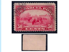 Parcel Post Dairying, Q10, Key of 1912-13 Series, Used, Light cancel, Fine