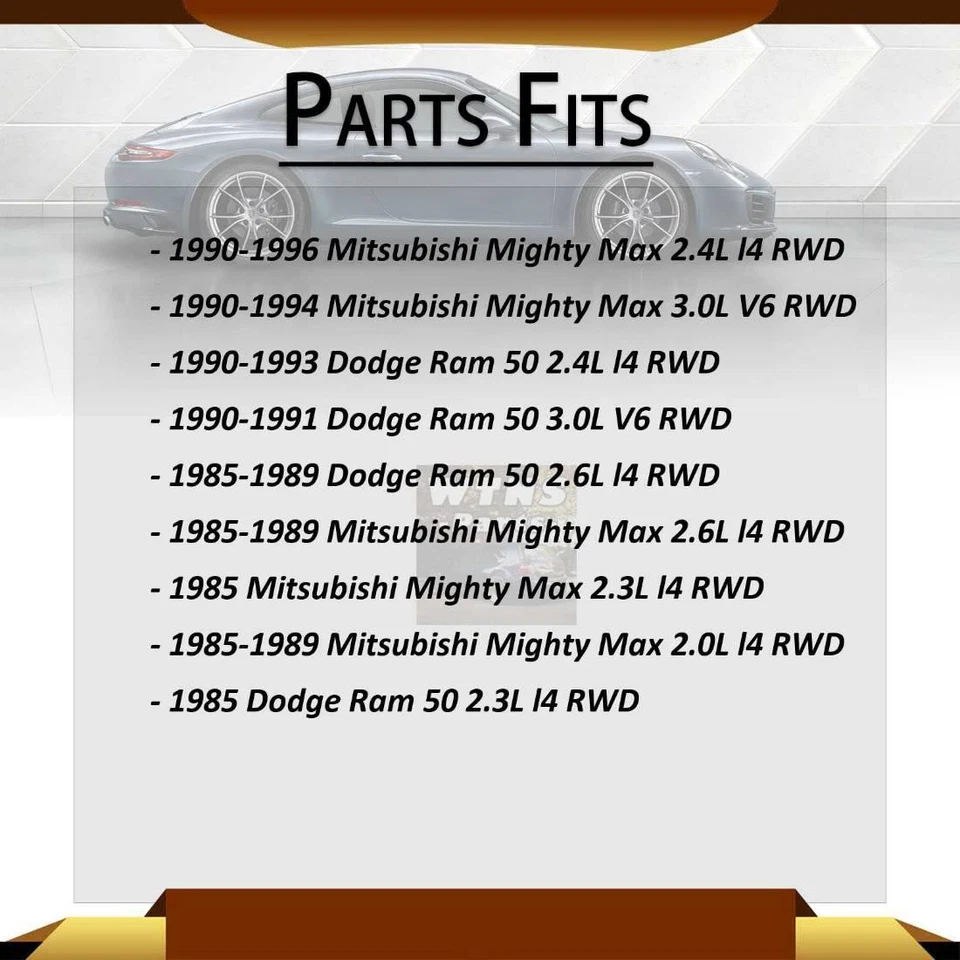 Suspensión rótula delantera superior inferior para 1985 1986 1987 1988 Dodge Ram 50 tracción trasera Foto 2 de 4
